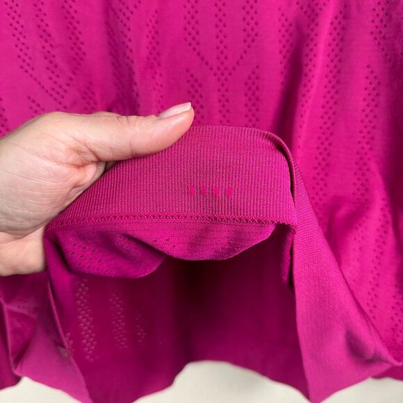 Lululemon Swiftly Breathe Long Sleeve *Fetching Lines sz 10 - Picture 6 of 8